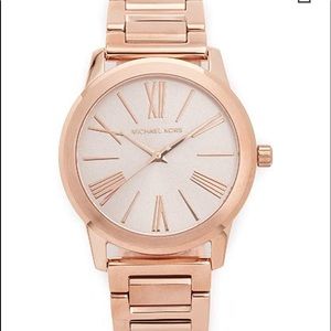 Michael Kors Hartman Rose-Gold Watch 3491